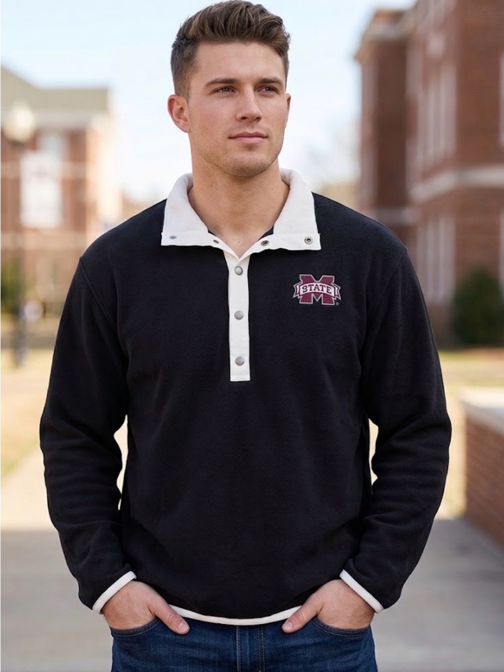 Mississippi State Rivarly Threads Pullover